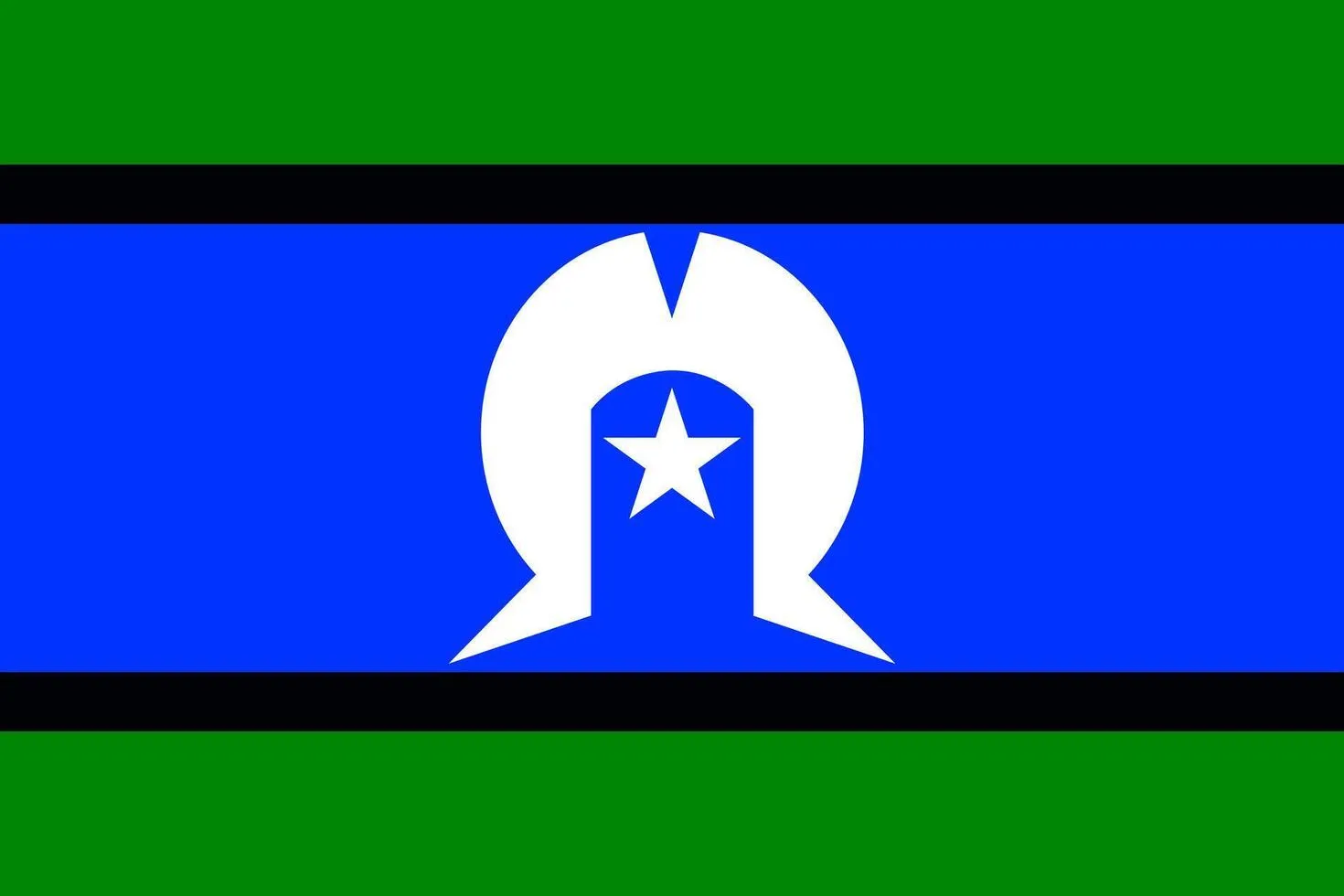 Australian Torres Strait Islander Flag
